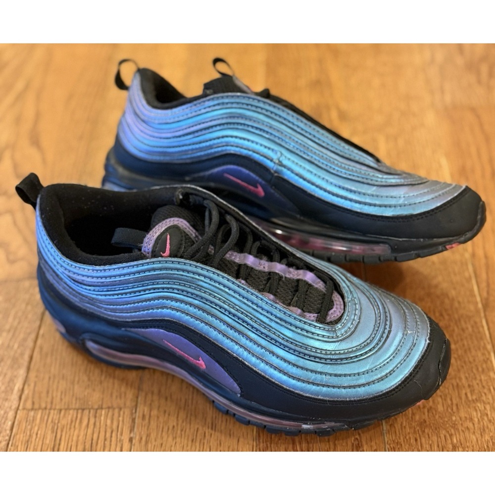 NIKE Youth Kids Air Max 97 GS Throwback Future Sneakers Size 7Y
